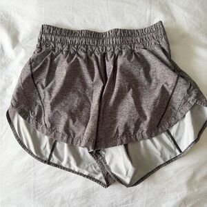 Lululemon Track That High Rise Shorts Grey